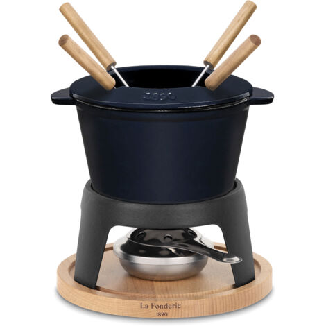 MONT D'ARBOIS Set de fondue blanco LA FONDERIE 1890