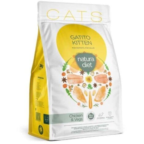 NATURA DIET CAT Kitten Salmon 3 Kg (1/2)