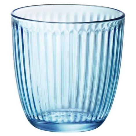 VASOS LINE ACQUA AZUL 29 CL BANDEJA 6