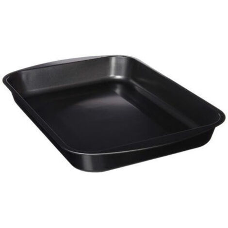 Bandeja para Horno Antiadherente Quid Sweet Grey Negro Metal 42 x 32 x 4 cm