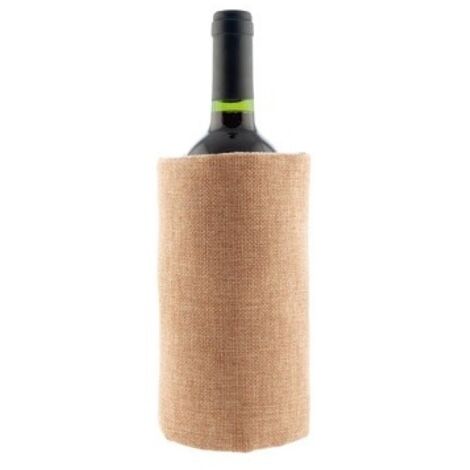 Funda enfriadora autoajustable vino/cava yute/natural koala (1/3)