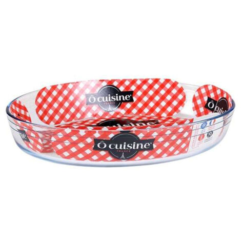 OCUISINE fuente oval 35x24 cm 346b , Fuente oval 35 x 24 cmApta para horno, lavavajillas, microondas y frigoríficoMedidas exactas: 35 x 24 x 7 cmPeso: 1420 gramos.