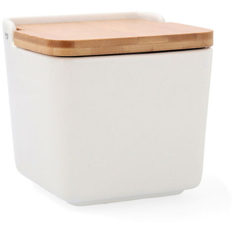SALERO PORCELANA BLANCO 12X12 CM. (1/3)