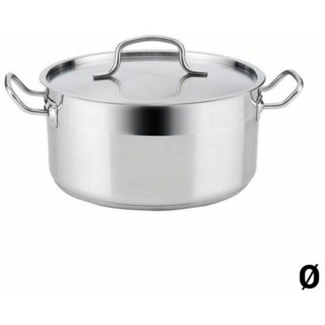 Cacerola Con Tapa Quid Azzero Acero Inoxidable (1/3)