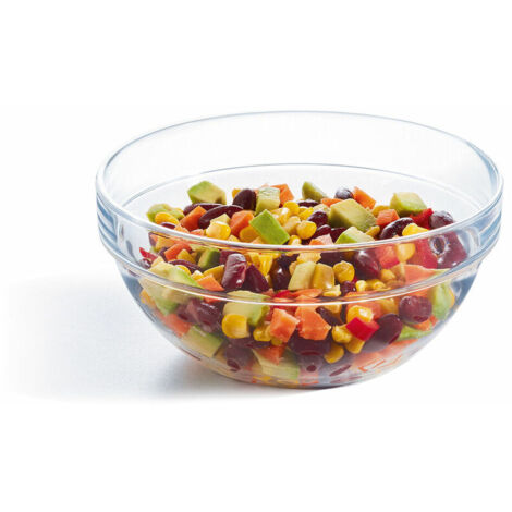 Luminarc Ensaladera Luminarc Apilable Transparente Ø 17 cm (1/2)