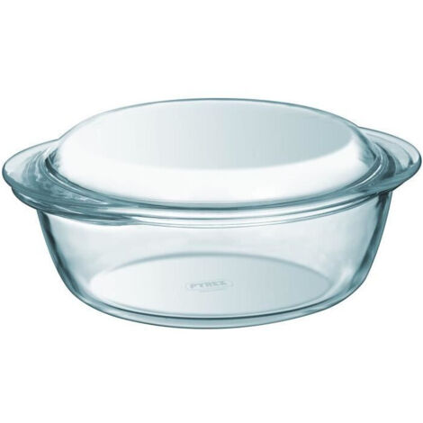 Cacerola Con Tapa Pyrex Essentials Transparente 32 L (1/4)