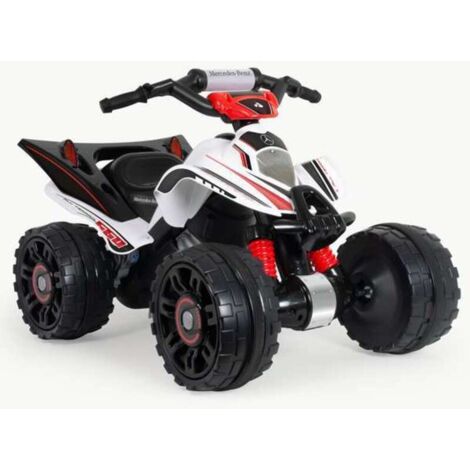 Quad eléctrico ATV 12V Mercedes - INJUSA - Para niño a partir de 3 años - Batería y cargador incluidos (1/5)