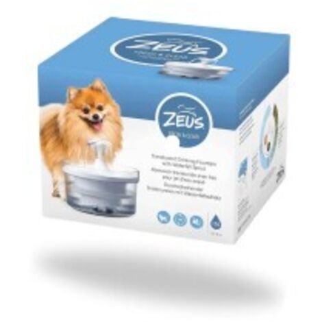 Bebedero fuente para perros pequeños Zeus Fresh & Clear - 1,5L (1/2)