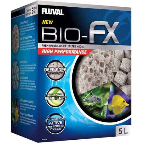 Canutillos biológicos de alto rendimiento Fluval Bio FX - 5L (1/4)