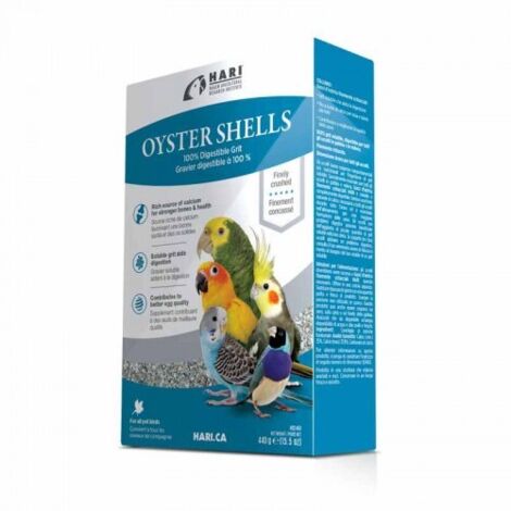 Ostras trituradas para aves HARI - 440g (1/2)