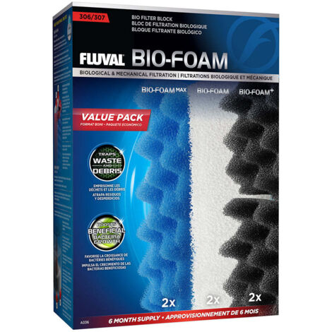 Pack de Bio-Foam para 6 meses para Fluval 07