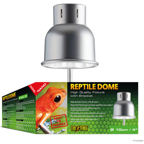 Portalámparas con Soporte Exo Terra Reptile Dome Nano (1/3)