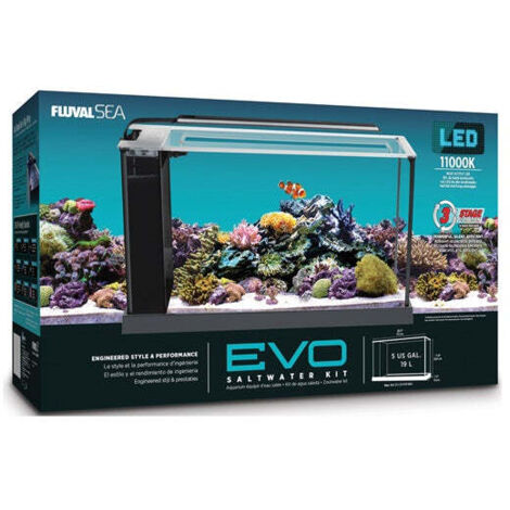 Acuario marino de diseño Fluval Evo