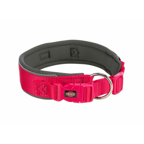 Collar para Perro Trixie Premium Grafito Fucsia M/L 40-48 cm (1/5)