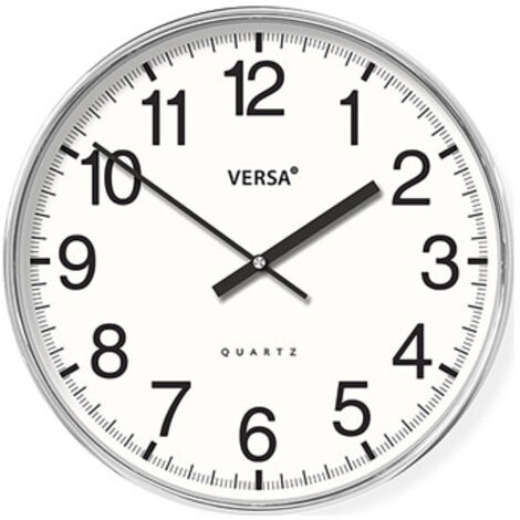 RELOJ PARED REDONDO BLANCO (1/2)