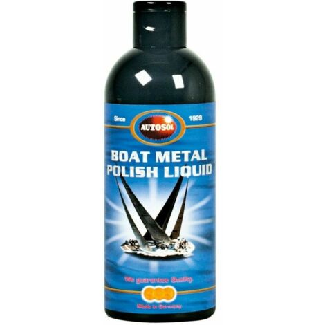 Autosol Marine Metal Polish Liquid con PROTECCIÓN Adicional Botella 250 ML