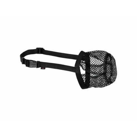 Trixie Protector ingestas peligrosas, Poliéster, Negro XS