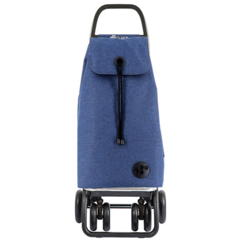 Carro compra plegable imax logic tour 2+2 de 4 ruedas mf color azul imx386 rolser (1/3)