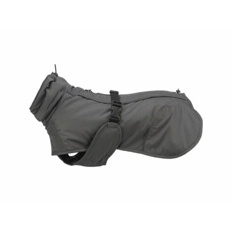 Trixie Winter Coat abrigo gris para perro ergonómico (1/5)