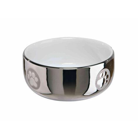 Comedero para Gato Trixie Blanco Plateado (1/2)
