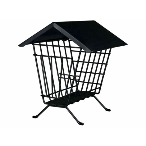 Comedero Trixie Negro Metal 20 × 23 × 20 CM Heno (1/4)