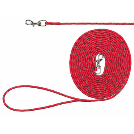 Correa de rastreo Trixie Junior Rojo 4 m (1/5)