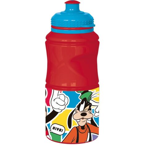 Botella de Agua Mickey Mouse CZ11345 Deportiva 380 ml Rojo Plástico (1/4)