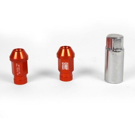 Set Tuercas OMP 7075 Naranja 20 uds M14 x 1,25 (1/3)