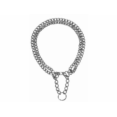 Cuello de ahogado, dos filas. Talla: L-XL Dimensiones: 60 cm/2,5 mm Versión: 2 filas para perro (1/2)