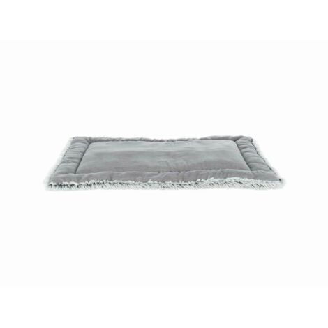 Alfombra para perros Trixie Blanco Negro Gris Felpa 75 × 55 cm (1/5)