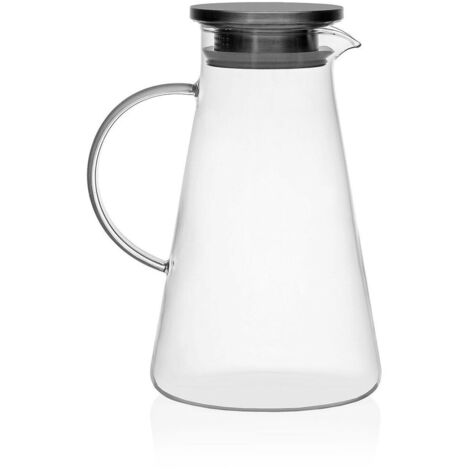 JARRA BOROSILICATO TAPA INOX (1/2)