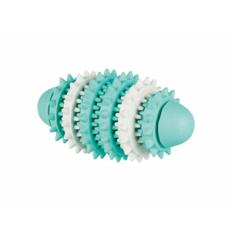 Trixie Pelota Rugby Denta Fun, Caucho Natural, 15 cm
