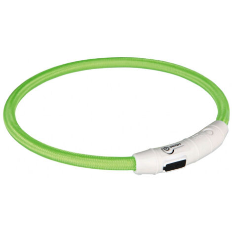 Collar LED para Mascotas Trixie Verde L/XL (1/5)