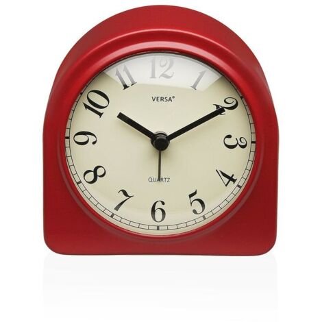 Reloj de Mesa Versa Luxa Rojo Plástico 5,8 x 10 x 10 cm (1/4)