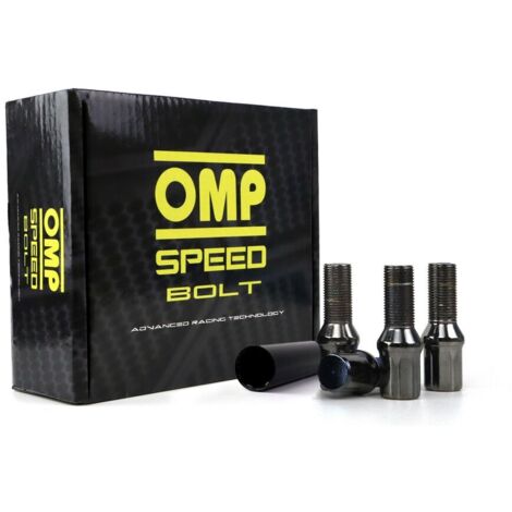 Set Tuercas OMP 27 mm Antracita 20 uds M12 x 1,25 (1/5)