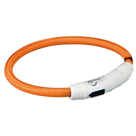 Collar LED para Mascotas Trixie Naranja L/XL (1/5)