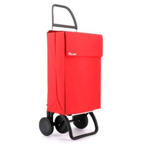 ROLSER carro compra jean ln 4 ruedas rojo , Carro Jean LN 4 rojo.
-Fabricado en aluminio de alta calidad.
-Evite cargar con el peso de su compra.
-Puede llevarlo en posición de dos (1/4)