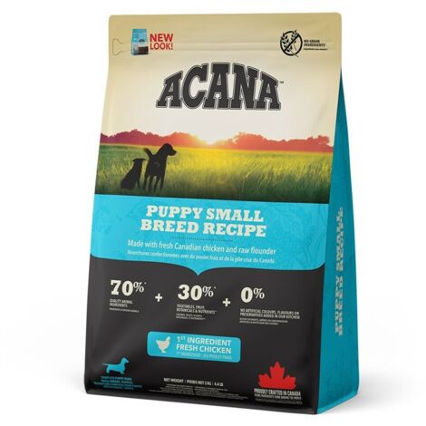Pienso Acana Puppy Small Breed Cachorro/Junior Pollo Pavo 2 Kg (1/2)