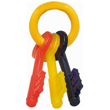 Mordedor de perro Nylabone Llaves Bacon Talla L Nylon Termoplástico Cachorros (1/2)