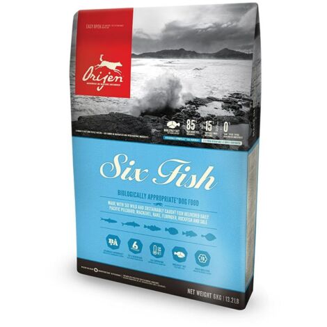 ORIJEN ADULT SIX FISH - 6 Kilos (1/2)