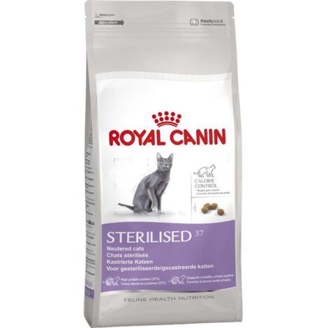 Pienso ROYAL CANIN STERILISED 37 para gatos esterilizados (1 a 7