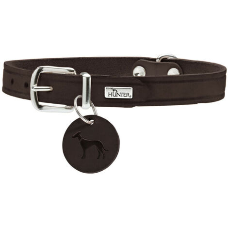 Collar para Perro Hunter Aalborg Chocolate S/M 37-43 cm (1/3)