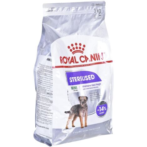 Pienso ROYAL CANIN MINI STERILISED perros esterilizados de raza