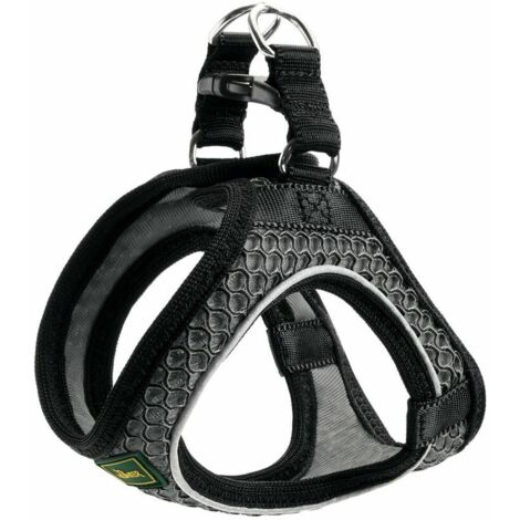 Arnés para Perro Hunter Negro 37-42 cm Antracita XS/S (1/4)