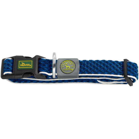 Collar para Perro Hunter Basic Hilo Azul 20