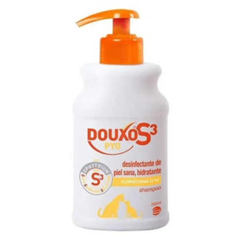 CEVA Champú Piel Sensible Perros y Gatos DOUXO PYO S3, 200 ml