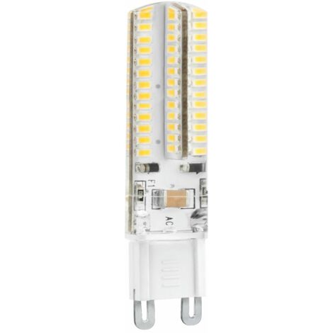 Bombilla LED Silicona G9 5W 230V Neutra Matel (1/2)