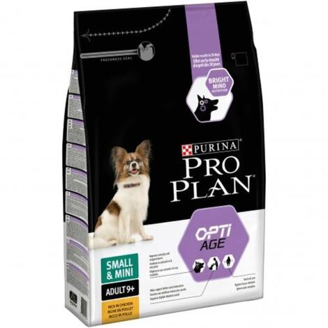 Pienso PURINA PRO PLAN SMALL&MINI ADULT +9 para perros adultos - (1/4)