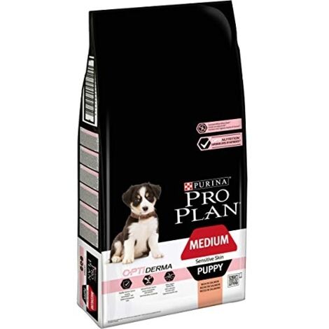 Pienso PURINA PRO PLAN MEDIUM OPTIDERMA SALMÓN para cachorros -