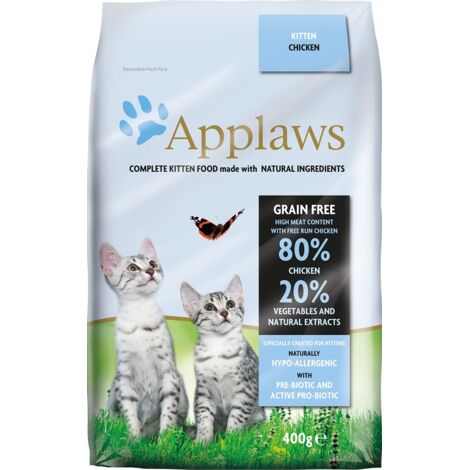 Applaws Cat Dry Kitten Pollo 2kg pienso para gatitos Grain free con probioticos (1/3)